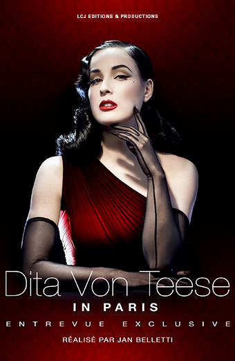 DITA VON TEESE IN PARIS,